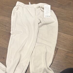 lululemon athletica Cream Track Pants